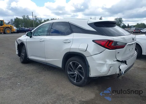 2016 Lexus Rx 350 z USA, uszkodzony, nr VIN 2T2ZZMCA1GC009908